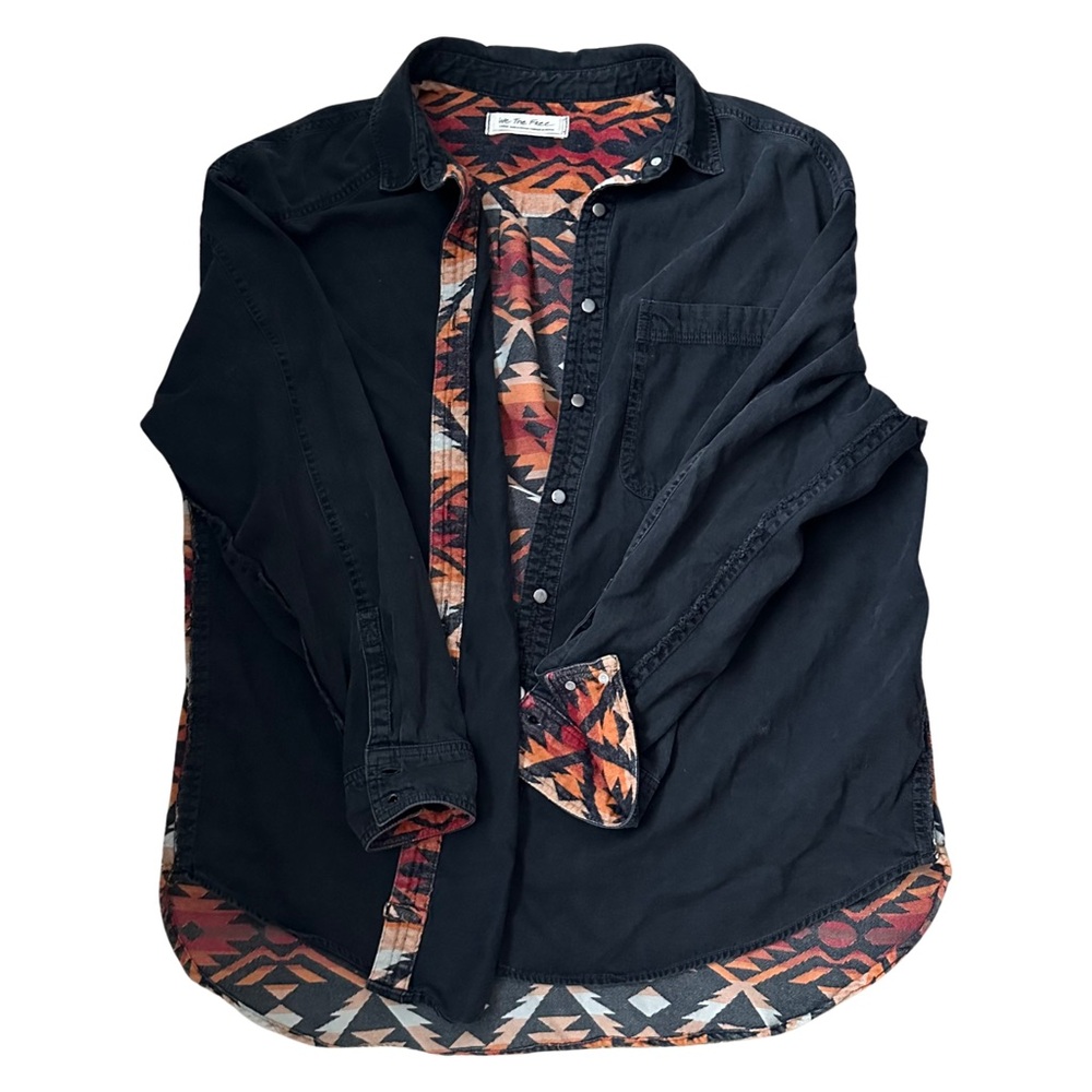 We The Free Black and Orange Jacket